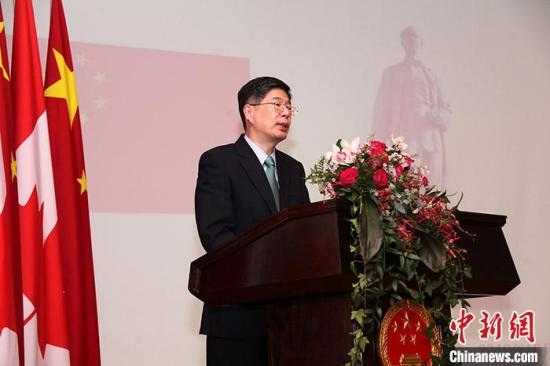資料圖：中國駐加大使叢培武。<a target='_blank' href='/'>中新社</a>記者 余瑞冬 攝
