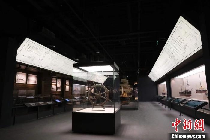 中國船政文化博物館新的展廳，陳設(shè)空間更大，展陳更科學?！￡悤造o 攝