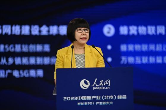 人民網(wǎng)監(jiān)事會(huì)主席唐維紅。人民網(wǎng)記者 于凱攝