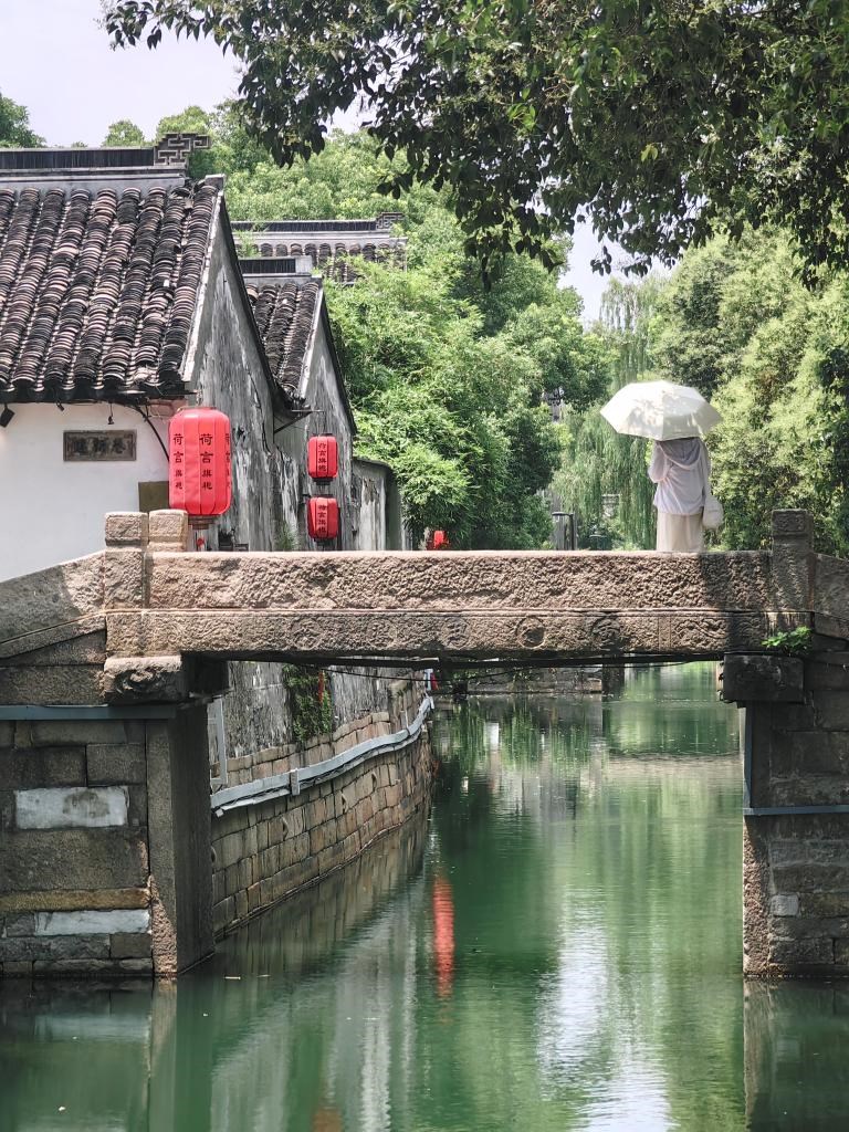 7月6日拍攝的平江歷史文化街區(qū)一景。新華社記者 楊依軍 攝