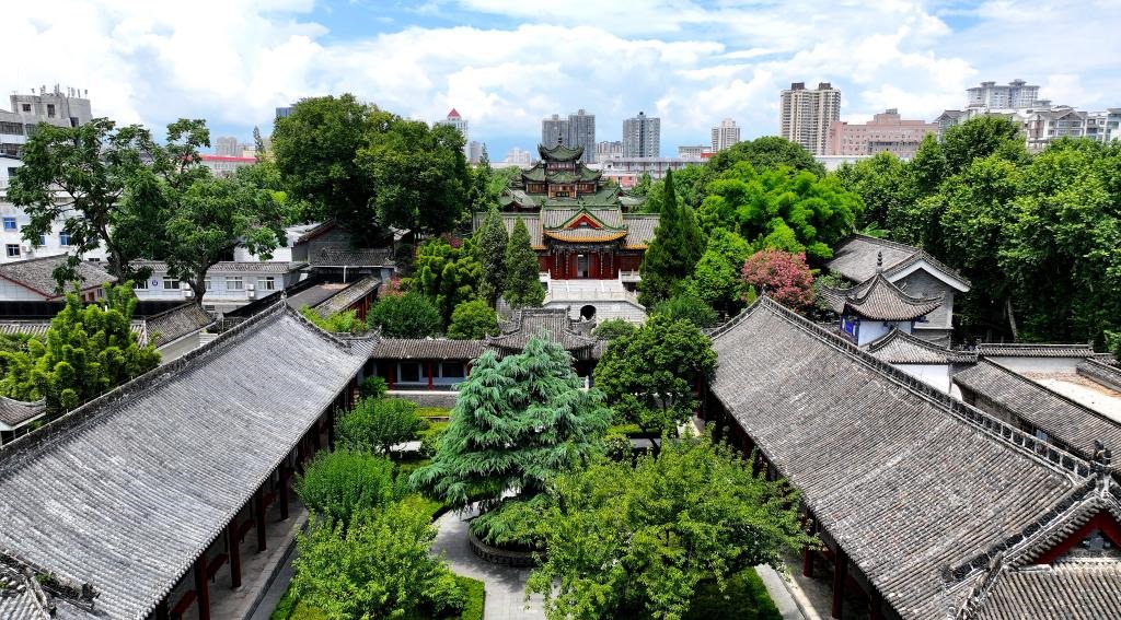 近日拍攝的陜西省漢中市博物館。新華社記者 劉瀟 攝