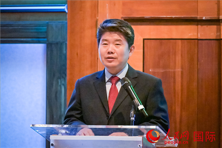 李立言致辭。人民網(wǎng) 郭錦標攝