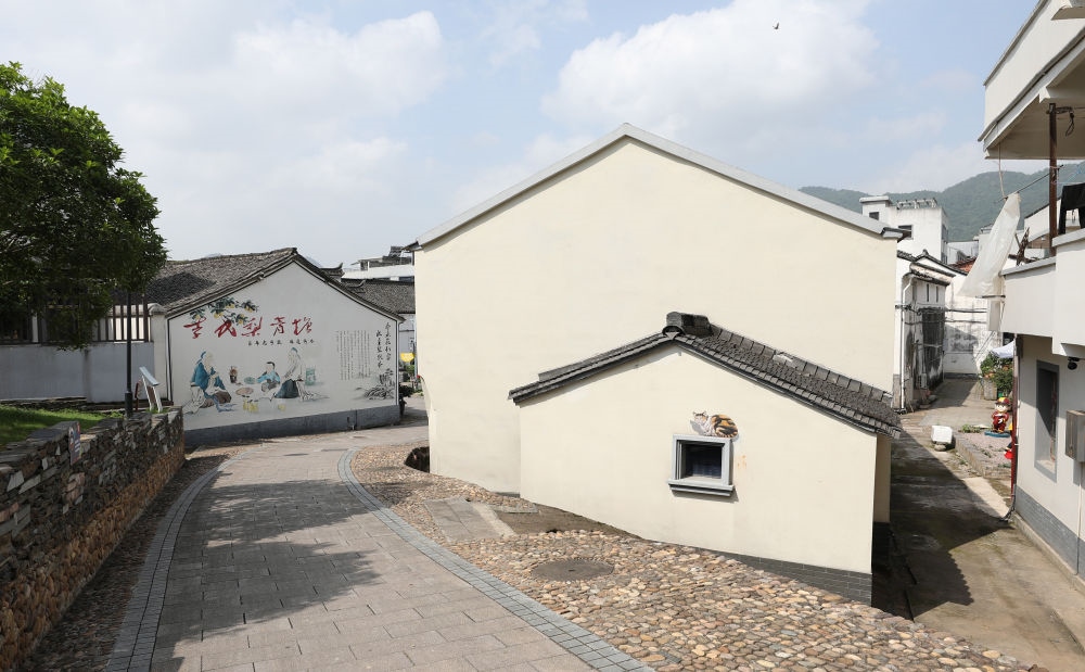 浙江省義烏市李祖村一景（2023年5月23日攝）。