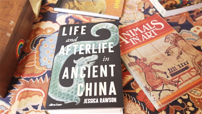 羅森教授新書《古代中國的今生與來世》。黃鏗攝