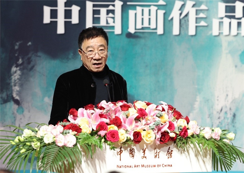 任建國致辭。主辦方供圖