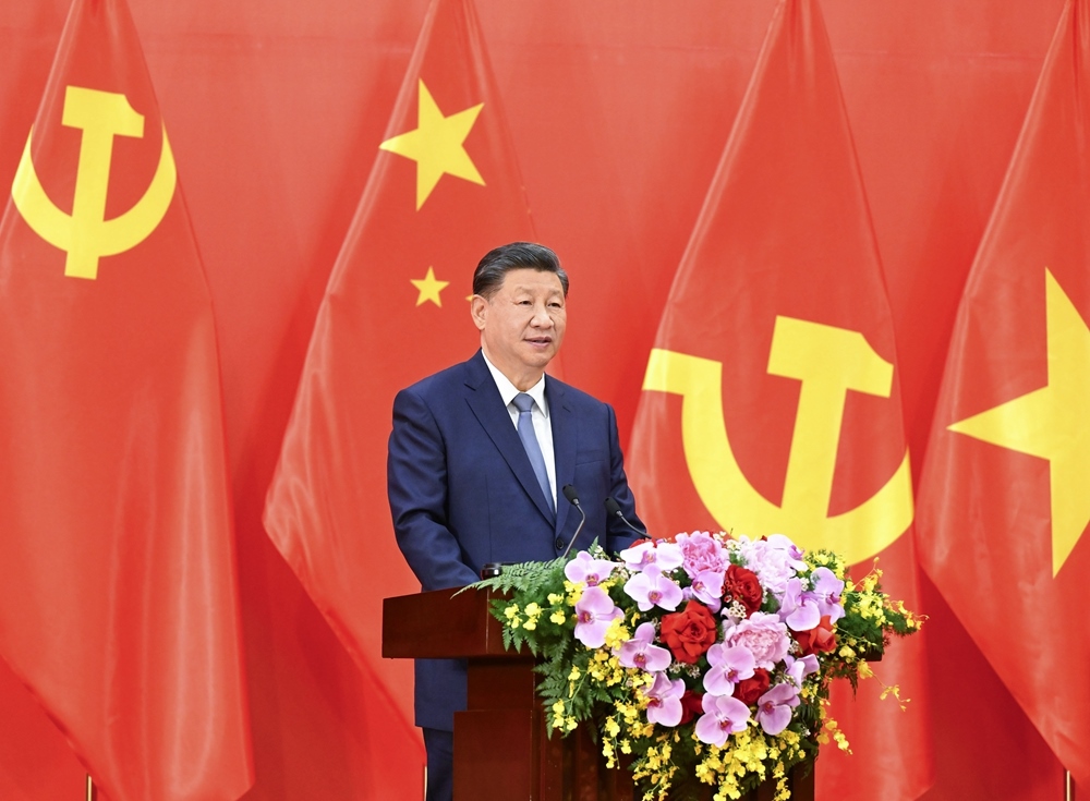 習(xí)近平總書記發(fā)表題為《賡續(xù)傳統(tǒng)友誼，開創(chuàng)中越命運(yùn)共同體建設(shè)新征程》的重要講話。