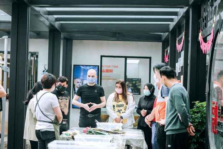 奈德之家端午活動。義烏市稠城街道供圖