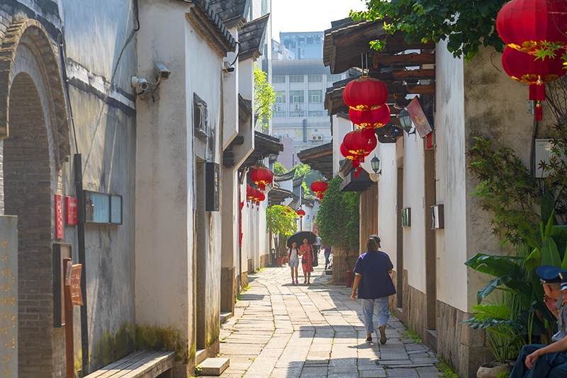 2019年6月28日，福建福州，三坊七巷風(fēng)光。