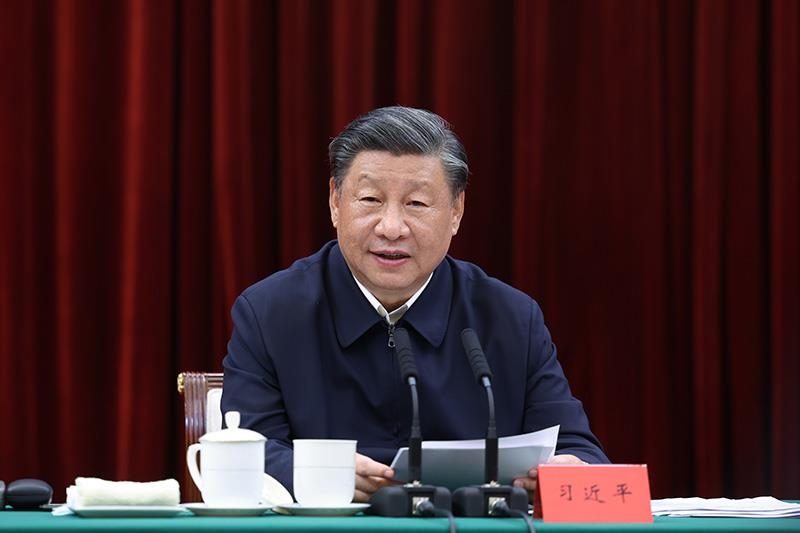 △2023年10月12日，習(xí)近平總書記在江西南昌市主持召開進(jìn)一步推動(dòng)長(zhǎng)江經(jīng)濟(jì)帶高質(zhì)量發(fā)展座談會(huì)并發(fā)表重要講話。