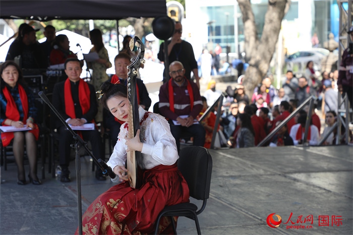 活動現(xiàn)場。人民網(wǎng) Ernesto Domínguez攝