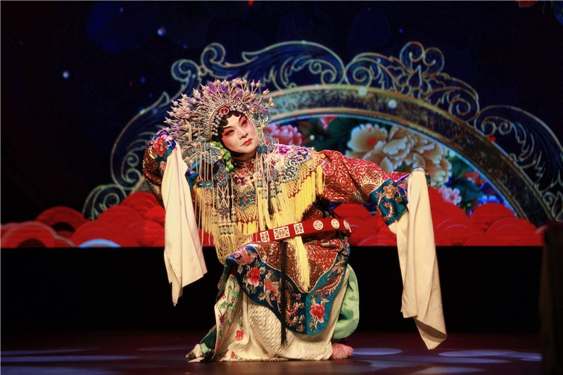 2024年“四海同春”慰?jī)S訪演團(tuán)亞太團(tuán)新西蘭惠靈頓演出現(xiàn)場(chǎng)。圖片由陸欣讌、孟韜、葉勇提供