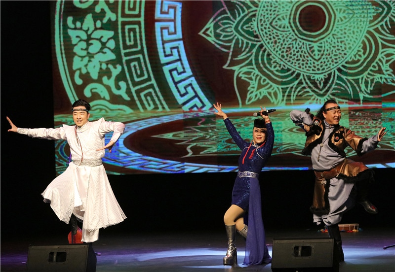 2024年“四海同春”慰?jī)S訪演團(tuán)亞太團(tuán)新西蘭惠靈頓演出現(xiàn)場(chǎng)。圖片由陸欣讌、孟韜、葉勇提供