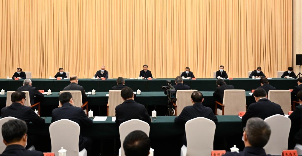2023年5月11日至12日，習(xí)近平總書記在河北考察，主持召開深入推進(jìn)京津冀協(xié)同發(fā)展座談會并發(fā)表重要講話。新華社記者 李學(xué)仁 攝