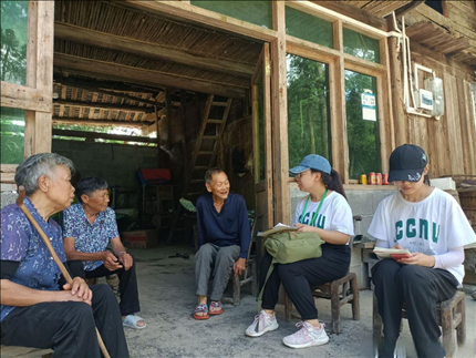 △ 2022年7月，華中師范大學(xué)生命科學(xué)學(xué)院鄉(xiāng)村振興之旅暑期實(shí)踐隊(duì)赴湖北省恩施市宣恩縣長(zhǎng)潭河侗族鄉(xiāng)開展“生態(tài)文明助力鄉(xiāng)村振興”暑期社會(huì)實(shí)踐活動(dòng)。