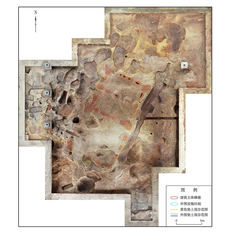 屈家?guī)X文化大型建筑F38正射影像。中國文物報社供圖
