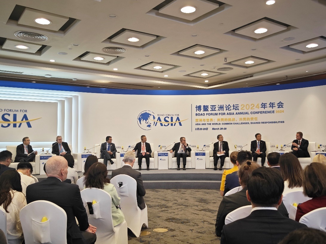 博鰲亞洲論壇2024年年會(huì)“加快應(yīng)對(duì)氣候變化行動(dòng)”分論壇。