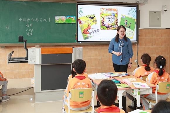 活動現(xiàn)場。 北京市東城區(qū)教育工委供圖