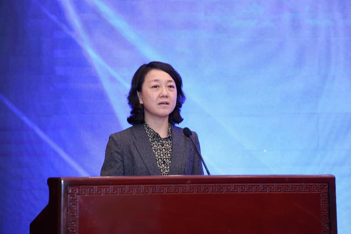 中華全國新聞工作者協(xié)會黨組成員、書記處書記吳兢致辭。主辦方供圖