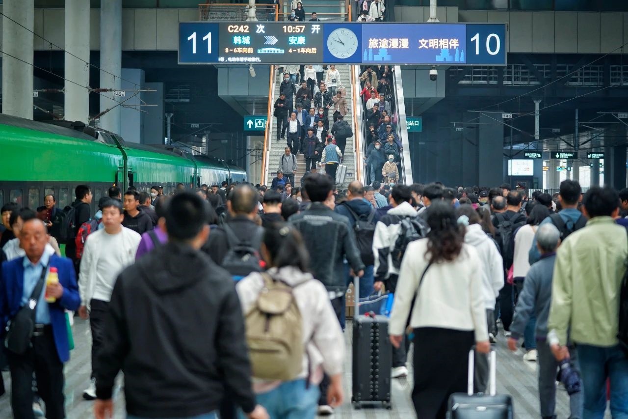 鐵路“五一”小長(zhǎng)假運(yùn)輸今日啟動(dòng)。國(guó)鐵集團(tuán)供圖