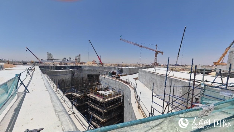 德拉伊耶門項目建設(shè)場景。艾哈邁德攝