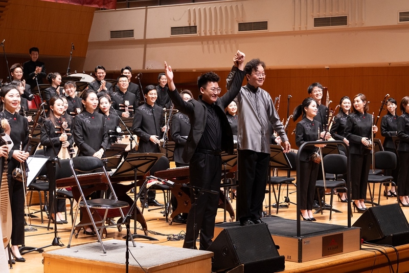 中國音樂學(xué)院第四屆學(xué)生管弦樂作曲比賽決賽音樂會上演。校方供圖