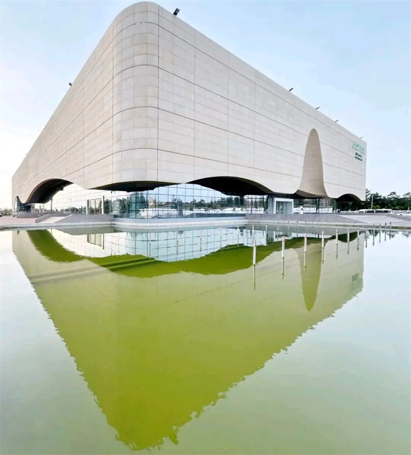 中國(guó)政府援建阿爾及爾歌劇院。大使館供圖