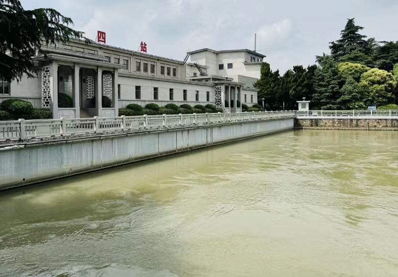 江都水利樞紐。受訪對象供圖