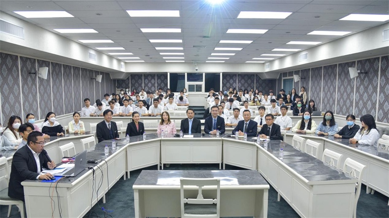泰國博仁大學(xué)會(huì)場。中泰文化教育研究中心供圖