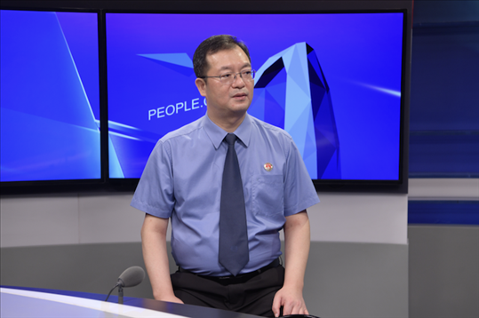 福建省泉州市人民檢察院檢察長(zhǎng)施建清。人民網(wǎng)記者 王曉嘯攝