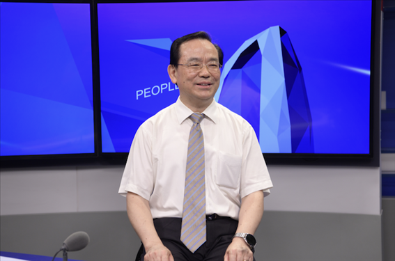 中國(guó)人民大學(xué)法學(xué)院教授、博士生導(dǎo)師楊建順。人民網(wǎng)記者 王曉嘯攝