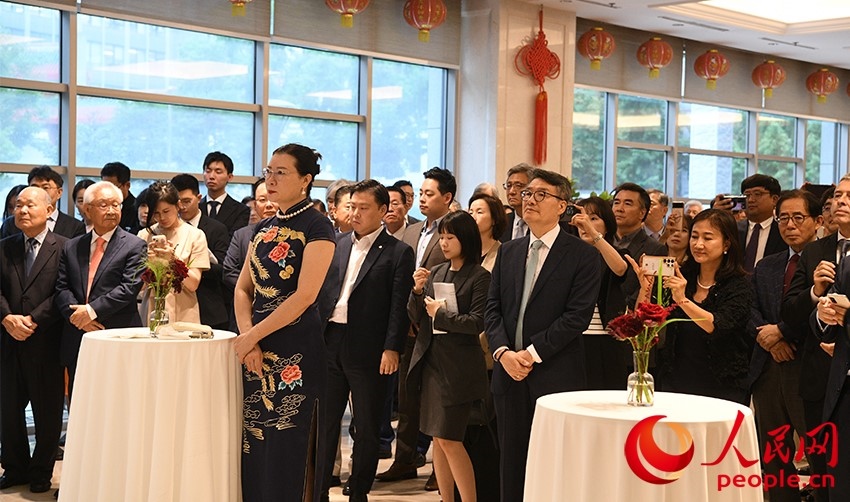 招待會現(xiàn)場。人民網(wǎng) 李帆攝