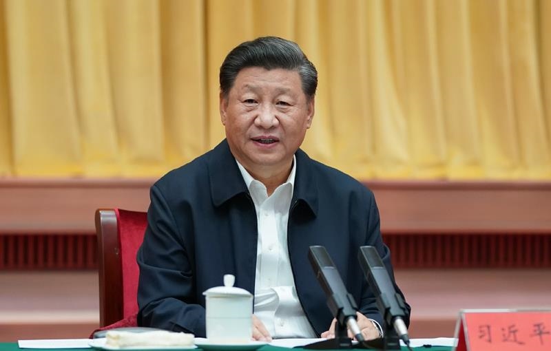 △2020年9月17日，習(xí)近平總書記在湖南長沙主持召開基層代表座談會(huì)并發(fā)表重要講話，聽取基層干部群眾代表對“十四五”規(guī)劃編制的意見和建議。