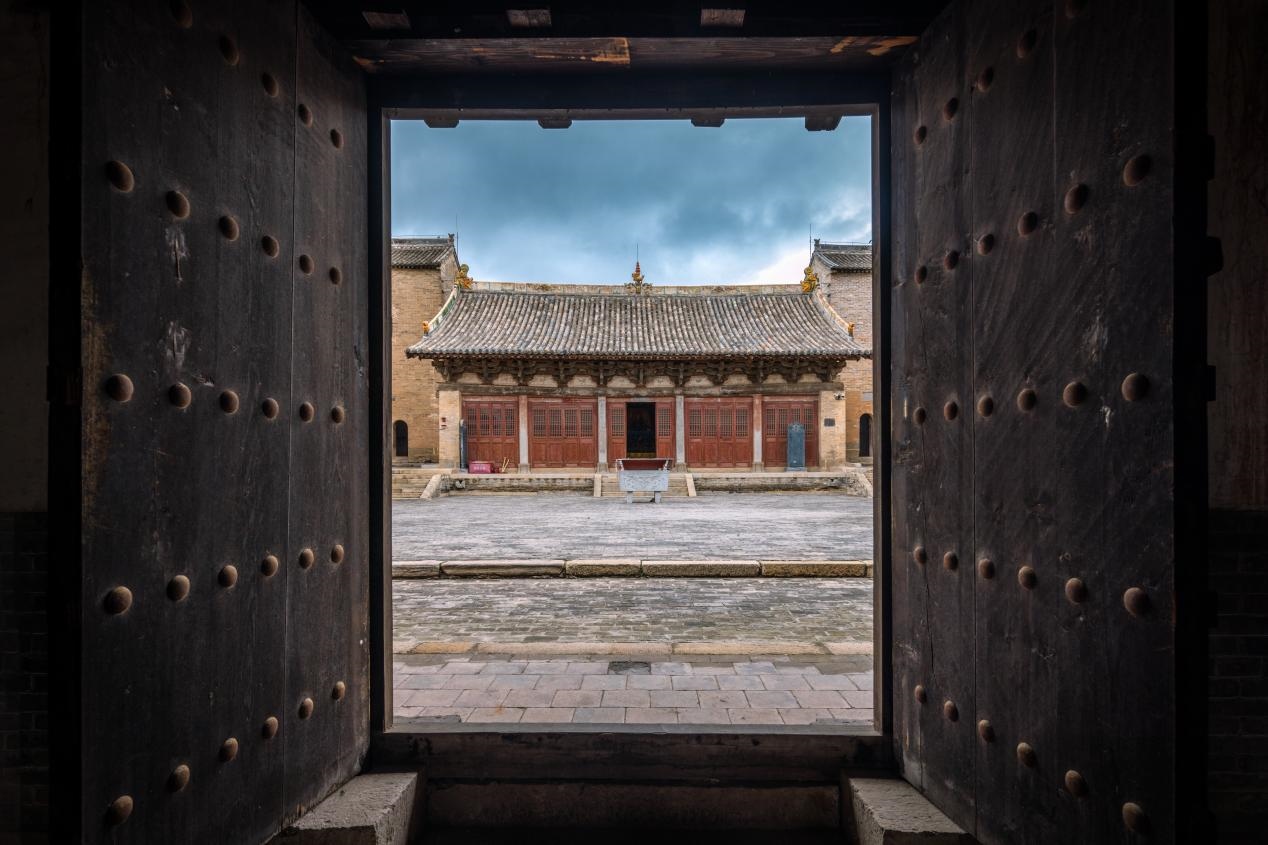 高平市崇明寺一角。蘇唐詩攝
