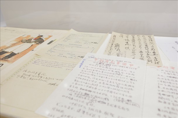 沈鵬藝術(shù)中心展品。人美社供圖