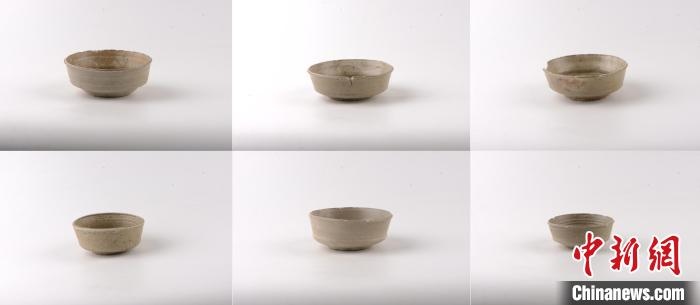 商周時期原始瓷碗。 寧波市文化遺產(chǎn)管理研究院供圖