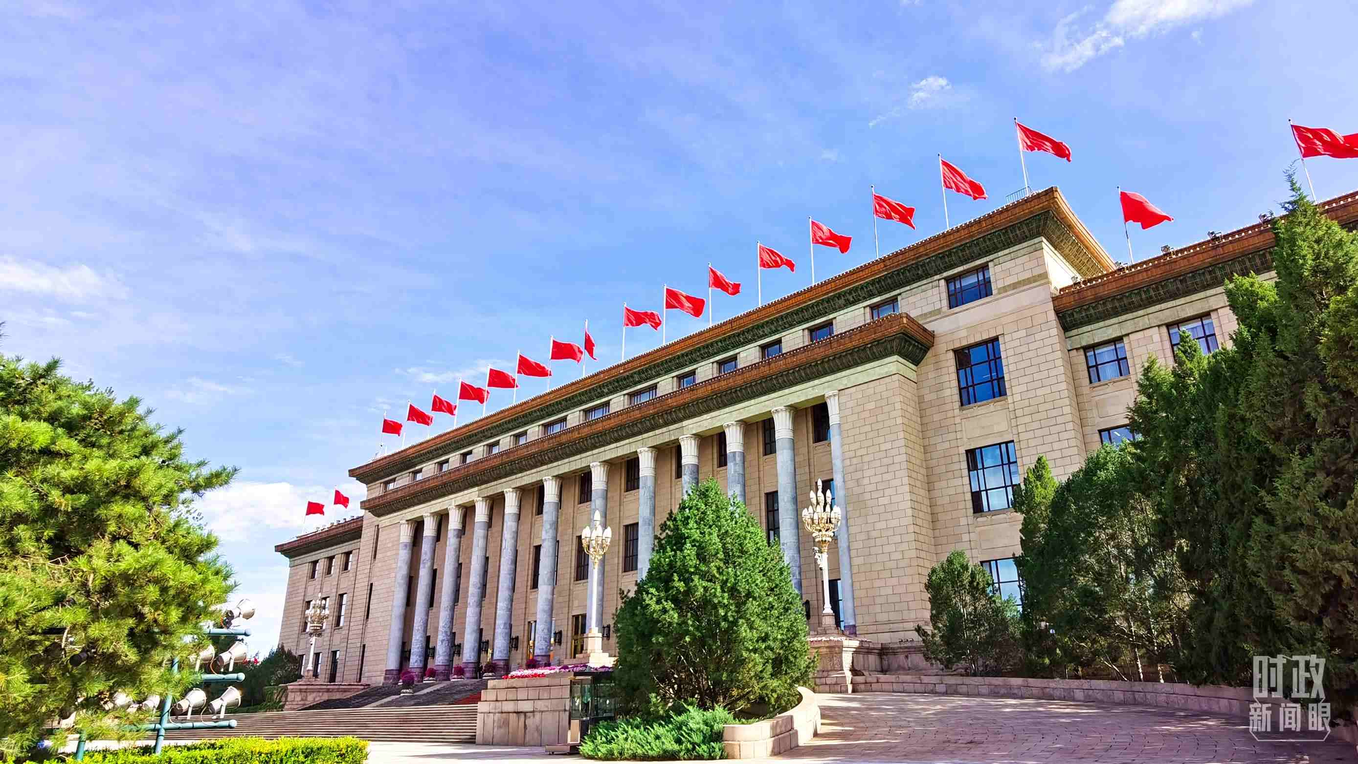 9月6日的人民大會(huì)堂。（總臺(tái)央視記者郭鴻拍攝）