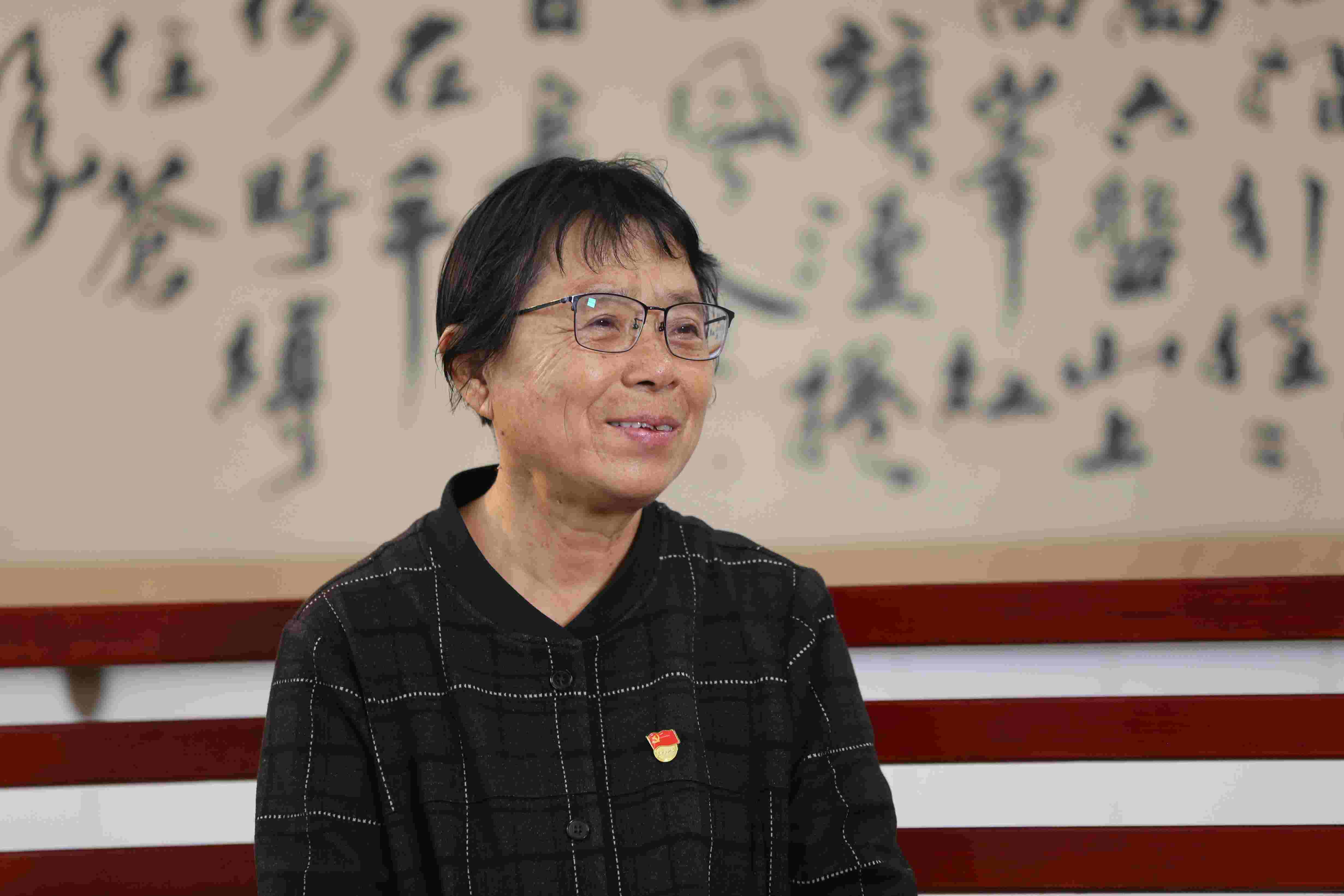 張桂梅。人民網(wǎng)記者 李發(fā)興攝