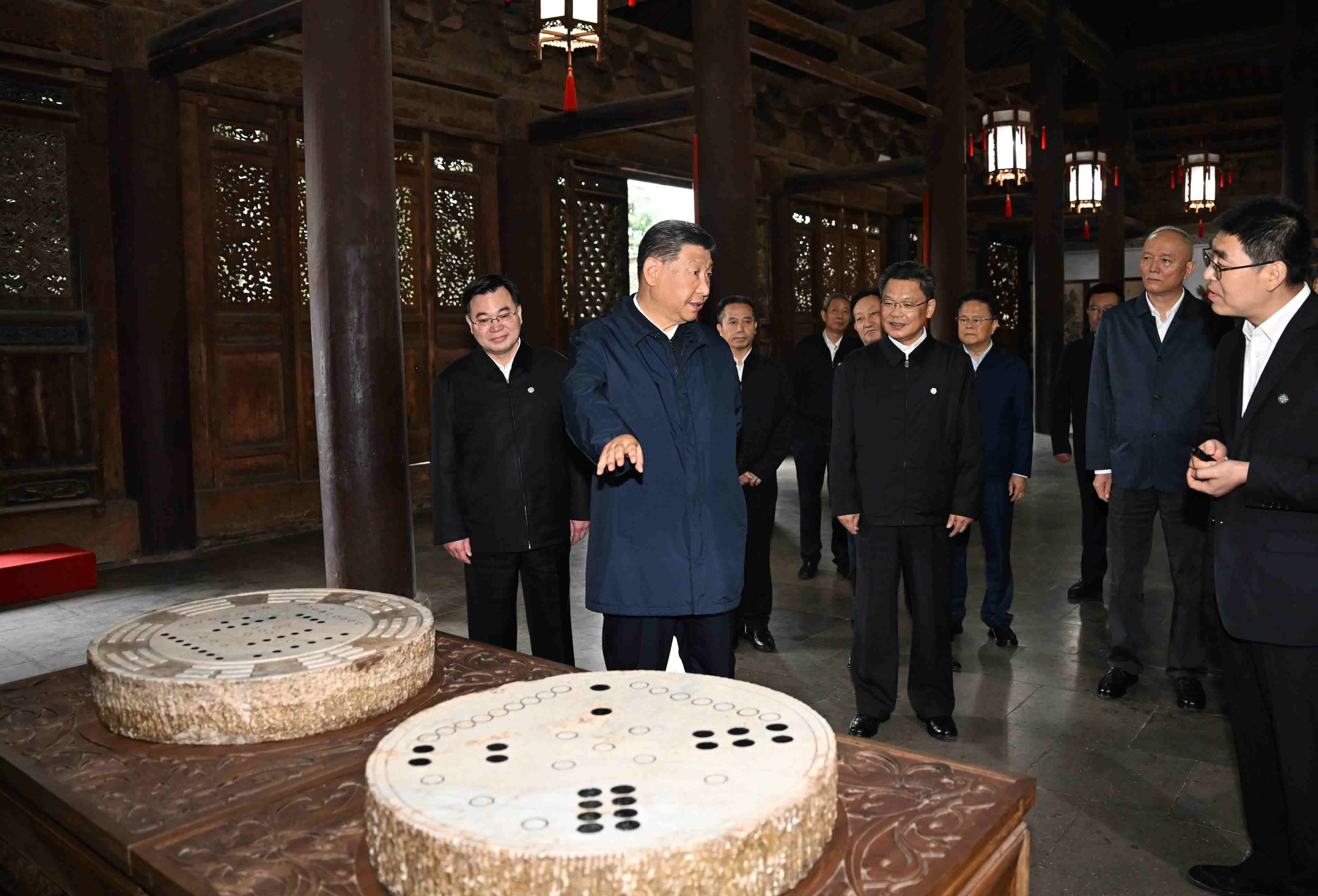 2024年9月10日，習(xí)近平總書記在甘肅天水考察了全國(guó)重點(diǎn)文物保護(hù)單位伏羲廟。
