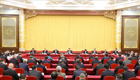 2024年3月6日，中共中央總書記、國(guó)家主席、中央軍委主席習(xí)近平看望參加全國(guó)政協(xié)十四屆二次會(huì)議的民革、科技界、環(huán)境資源界委員，并參加聯(lián)組會(huì)，聽取意見和建議。新華社記者 黃敬文 攝