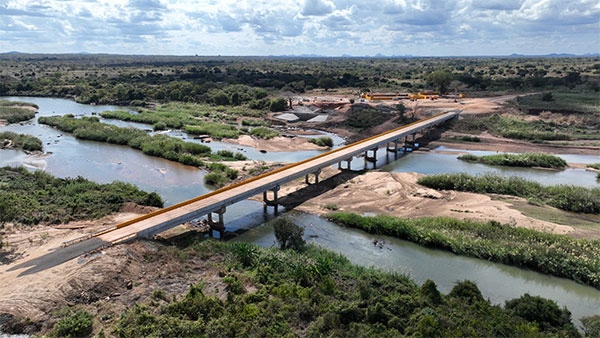 莫桑比克魯里奧大橋。中國電建供圖