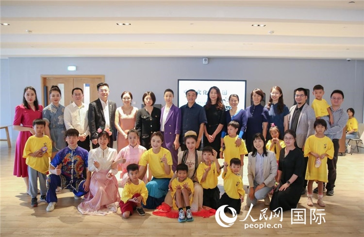 開營儀式部分嘉賓合影。人民網(wǎng)中東中心分社塔里克·易卜拉欣攝