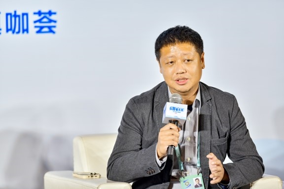 星云智慧機(jī)器人副總裁李明。 人民網(wǎng) 任峰濤攝
