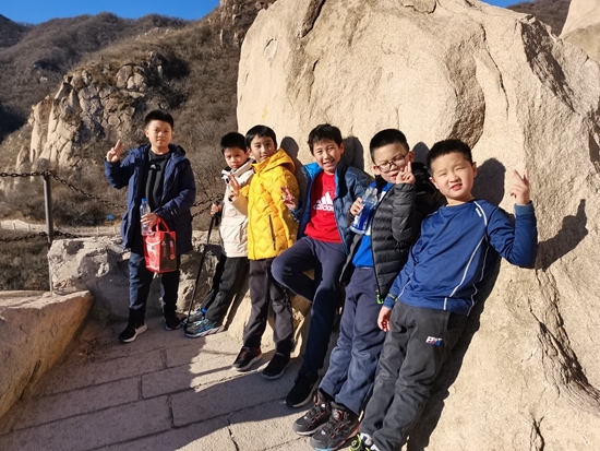 登山隊員供圖。