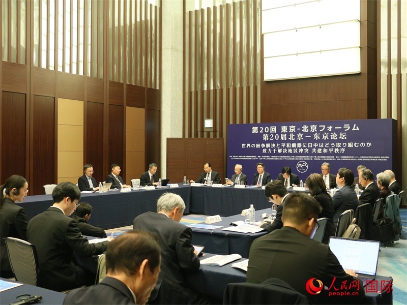 和平秩序分論壇現(xiàn)場。人民網(wǎng) 許可攝