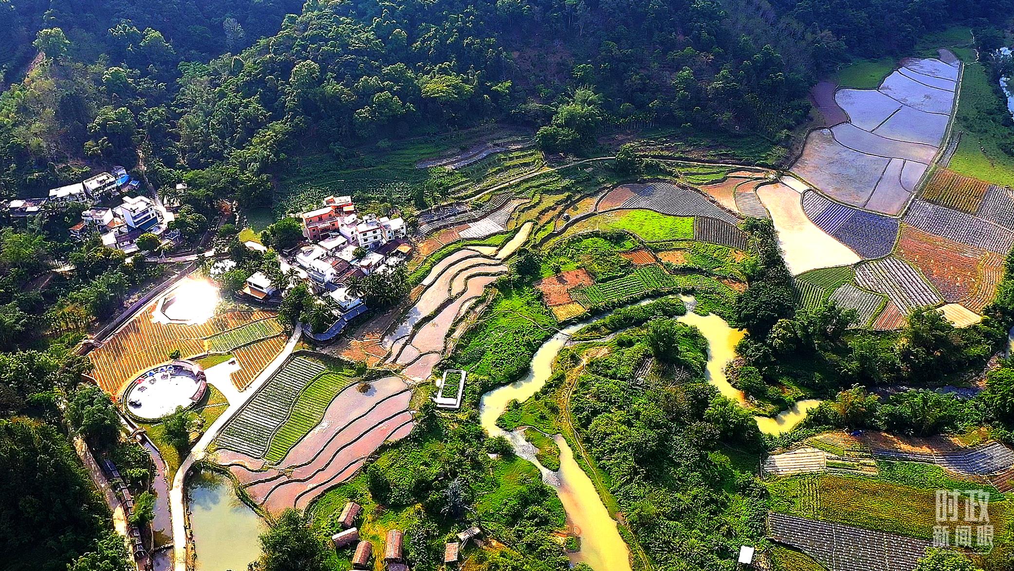 海南省五指山市水滿鄉(xiāng)毛納村。（總臺央視記者劉琦拍攝）