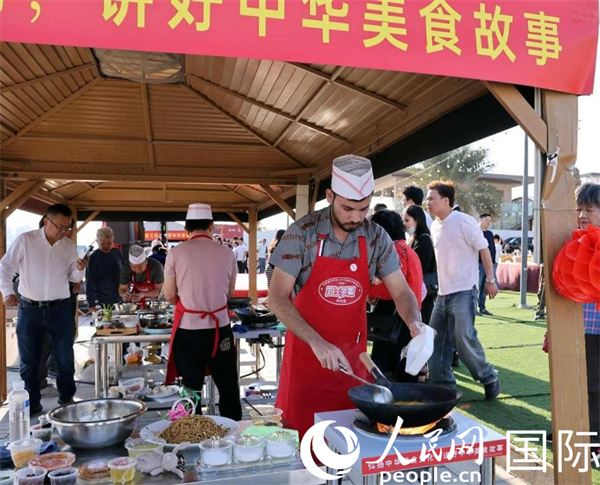 參賽一景。人民網(wǎng)記者管克江攝