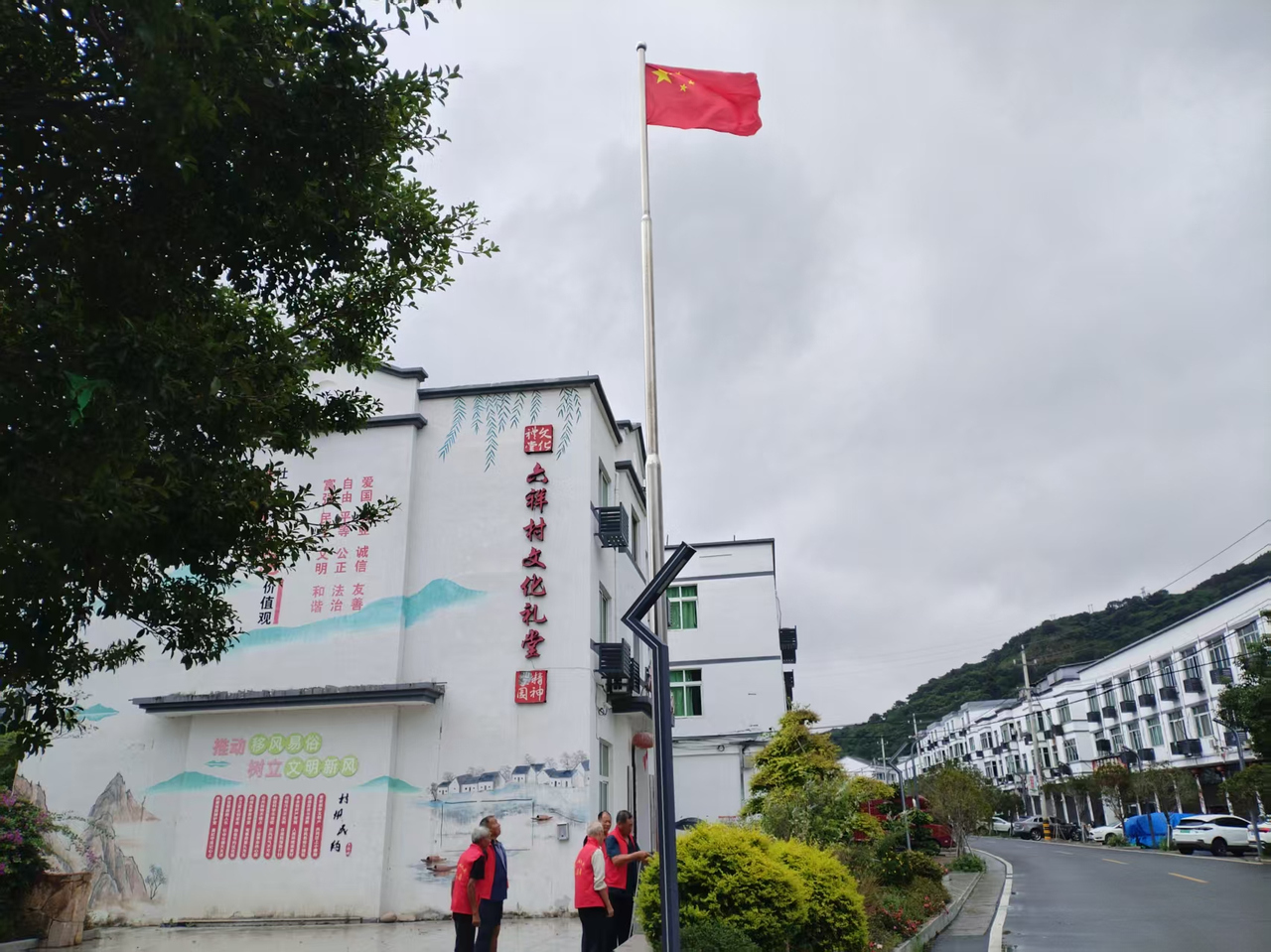 永興村一景（永興現(xiàn)為六祥行政村下的自然村之一）。蒼南縣金鄉(xiāng)鎮(zhèn) 供圖