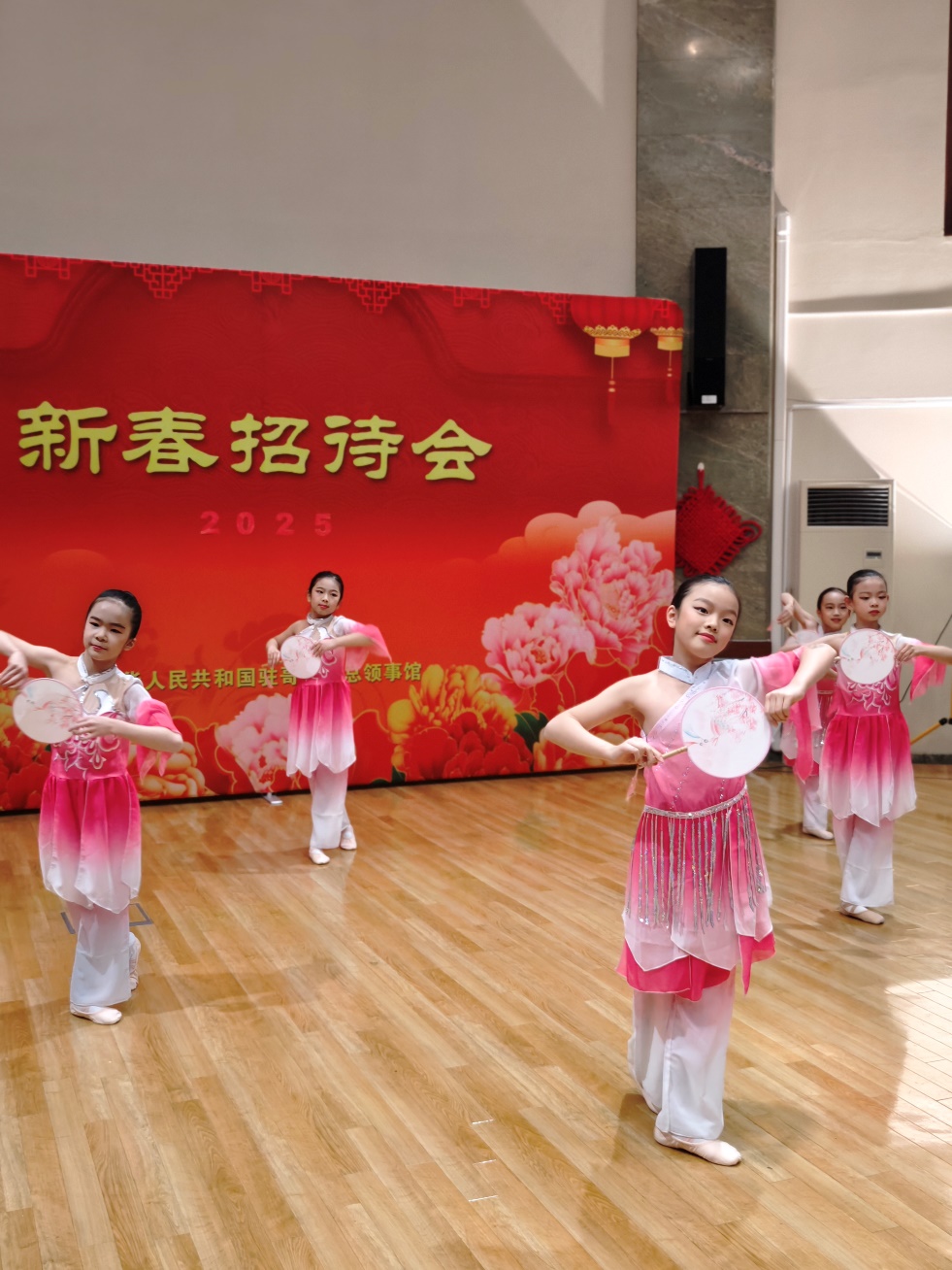 兒童舞蹈表演。中國(guó)駐哥德堡總領(lǐng)館供圖