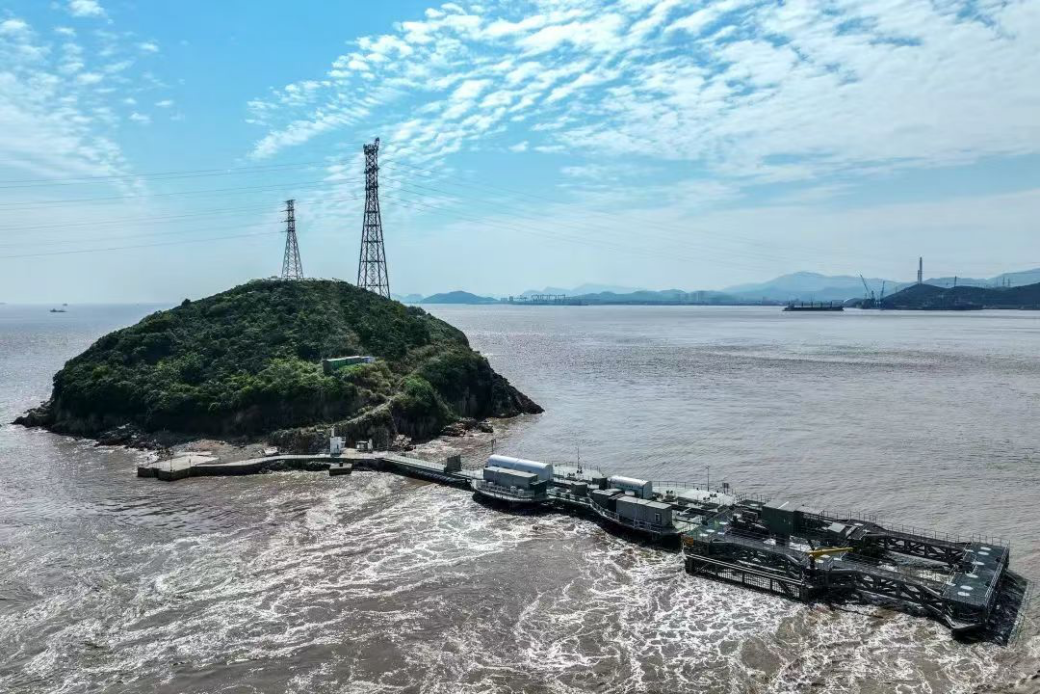 LHD潮流能發(fā)電站。受訪者供圖