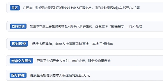 網(wǎng)友在“人民投訴”平臺反映涉銀發(fā)消費相關(guān)糾紛。（“人民投訴”用戶投訴截圖）